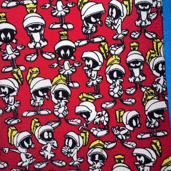 Vintage 1992 Looney Tunes by Balancine Silk Marvin The Martian Men’s Necktie - Picture 2 of 5